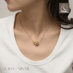 �l�b�N���X �T�[�W�J���X�e�����X 316L �����A�����M�[�Ή� 18K �R�[�e�B���O ���f�B�[�X ��l ���킢�� �h���b�v �V���v�� �G���K���g 