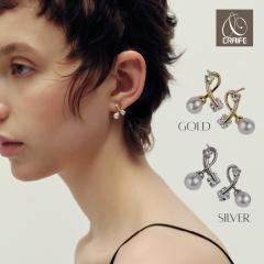 �s�A�X ���f�B�[�X �X�^�b�h�s�A�X �����A�����M�[�Ή� 18K�R�[�e�B���O �S�[���h �V���o�[ �p�[�� �W���R�j�A ��l ���킢�� ������ �v