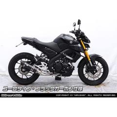 ウイルズウィン MT-125用 ダイナミックマフラー ユーロタイプ ブラック
