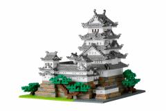 nanoblock 姫路城 スペシャルデラックスエディション メタリックシルバーver. NB-042A
