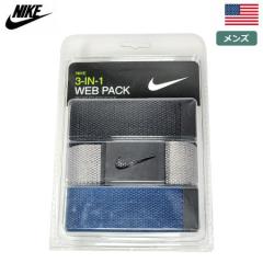 �i�C�L NIKE 3-IN-1 WEB PACK BELT 3�{�Z�b�g �o�b�N���x���g �����Y �����J�b�g���ߎ� DS5006902MB USA���A���i