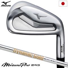�~�Y�m Mizuno Pro 243 �A�C�A�� 6�{�Z�b�g(No.5�`9�APW) �����Y �E�p Dynamic Gold 120 �X�`�[���V���t�g 2023�N���f�� ���{���K�i
