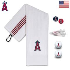 MLB �G���[���X Los Angeles Angels Golf Gift Set �^�I�� �{�[�� �}�[�J�[ �e�B�[ �M�t�g 2023�N���f�� USA���A���i