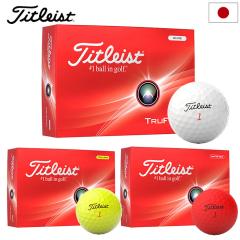 �S���t �{�[�� �^�C�g���X�g TRUFEEL �{�[�� �g�D���[�t�B�[�� 1�_�[�X(12������) TITLEIST 2024�N���f�� ���{���K�i