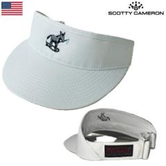 �y���A�i�z�X�R�b�e�B�L�������� �T���o�C�U�[ �����Y Surf Donkey Visor �z���C�g�^�O���[�� 028897 Scotty Cameron USA���A���i