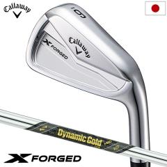 �L�����E�F�C X FORGED �A�C�A�� 6�{�Z�b�g (5I-P) �����Y �E�p Dynamic Gold MID115 �X�`�[���V���t�g Callaway ���{���K�i 2024�N���f