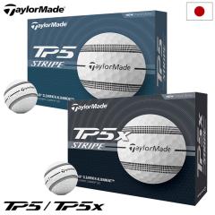 �e�[���[���C�h 2024 TP5 TP5x �X�g���C�v �L���X�g�E���^���J�o�[ �S���t�{�[�� 1�_�[�X(12������) TaylorMade 2024�N���f�� ���{���K�i