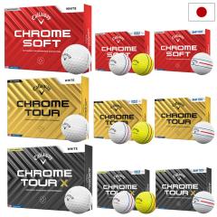 �L�����E�F�C 2024 CHROME SOFT / CHROME TOUR / CHROME TOUR X �S���t�{�[�� 1�_�[�X(12����) 2024�N���f�� ���{���K�i