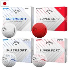 �L�����E�F�C 2025 SUPERSOFT �S���t�{�[�� 1�_�[�X(12����) 2�s�[�X 2025�N���f�� Callaway ���{���K�i �S���t �S���t�{�[��