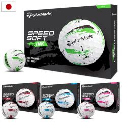 �e�[���[���C�h 2024 SPEEDSOFT �X�s�[�h�\�t�g �C���N �{�[�� �S���t�{�[�� 1�_�[�X �S12�� TaylorMade 2024�N���f�� ���{���K�i