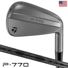 �e�[���[���C�h P770 Battle Worn Irons �A�C�A�� 7�{�Z�b�g(4I-PW) �����Y �E�p MODUS TOUR 120 LUXURY BLACK �X�`�[���V���t�g 2025�N