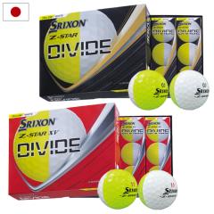 �X���N�\�� ���ʌ��� Z-STAR DIVIDE / Z-STAR XV DIVIDE �{�[�� 1�_�[�X 12������ 3�s�[�X SRIXON �S���t �{�[�� ���{���K�i 2025�N���f