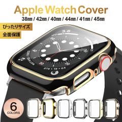 �A�b�v���E�H�b�` �J�o�[ �P�[�X apple watch �V���[�Y 7 6 se 5 4 3 41mm 45mm �ی� �S�[���h �V���o�[ ���C�� ���� �S�ʕی� �ϏՌ� �y
