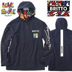 ROMERO BRITTO  ubg bVt EChu[J[ S M L LL 3L tWbv t[h BRITTÕS lCr[ j