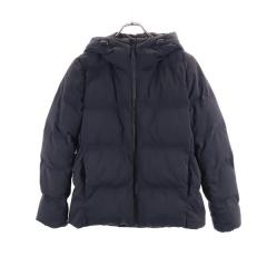 ユニクロ シームレス ダウンパーカー M ブラック UNIQLO レディースの