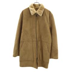 ヘルノ イタリア製 リネンブレンド ダブル ジャケット 48 朱色系 Herno