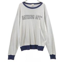 シーバイクロエ ロゴプリント 長袖 Tシャツ 38 ベージュ SEE BY CHLOE