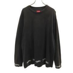 マークジェイコブス ウール 長袖 ニット カーディガン S ブラック MARC JACOBS レディース MARC JACOBS - マークジェイコブス ウール 長袖 ニット カーディガン S