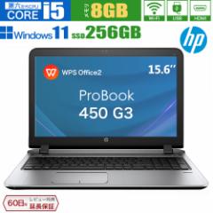 m[gp\R  HP Probook 450 G3 ZCore i5 8GB ViSSD256GB{HDD500GB officet windows11 webJ DVD}