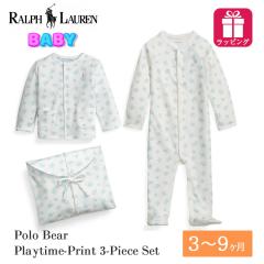 �|�� �����t���[���� �x�r�[ �M�t�g 3�_�Z�b�g Polo �x�A �J�o�[�I�[�� ���o�[�V�u�� �W���P�b�g �o�b�O 320863222 �v���[���g �o�Y�j��