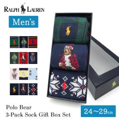 �|�� �����t���[���� �|���x�A �C�� �����Y 3���Z�b�g �N���[ �\�b�N�X �M�t�g�Z�b�g �M�t�g�{�b�N�X 3P POLO Ralph Lauren �����t Polo 