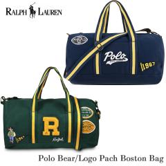 �|�� �����t���[���� �{�X�g�� �o�b�O 9AR102 POLO RALPH LAUREN �{�X�g���o�b�O �����t ���j�Z�b�N�X ���f�B�[�X �����Y �O���[�� �l�C