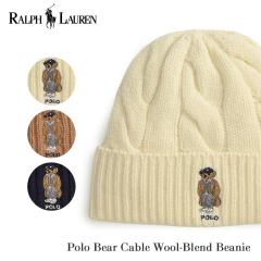 �|�� �����t���[���� �|���x�A �j�b�g�L���b�v �j�b�g�X WC0663 POLO RALPH LAUREN �����t Polo Bear �x�A ���� �|�������t���[���� �X�q