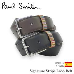 Paul Smith �|�[���X�~�X �����Y ���U�[ �x���g 4950-BMULKE �v �{�v �s���o�b�N�� ������� �M�t�g �v���[���g �a���� �}���`�J���[
