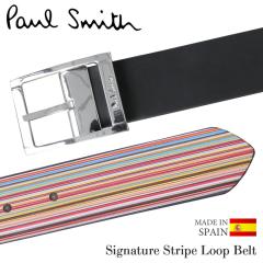 Paul Smith �|�[���X�~�X �����Y ���U�[ �x���g M1A 7542X AMUSTR �u�����h �r�W�l�X �t�H�[�}�� �v���[���g �M�t�g