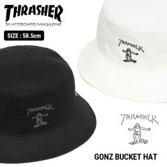 THRASHER �X���b�V���[ GONZ �S���Y �o�P�b�g�n�b�g DW1547 �X�q �X�g���[�g �u�����h ������� �V���v�� ��� �M�t�g �v���[���g
