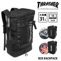 THRASHER �X���b�V���[ �{�b�N�X �����b�N�T�b�N R1930 �o�b�N�p�b�N B4 ��e�� 31L �X�g���[�g �u�����h ������� �V���v�� ��� �M�t�g