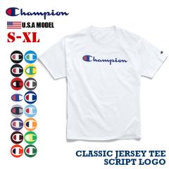 Champion �`�����s�I�� T�V���c ���� �X�N���v�g ���S USA���f��  Y067941 Y07718 �����Y ���f�B�[�X �j�����p  �z���C�g �u���b�N �O��