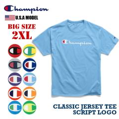 Champion �`�����s�I�� T�V���c �����Y ����  ���[�W�T�C�Y �傫���T�C�Y USA���f�� XXL 2XL Y067941 Y07718 �I�[�o�[�T�C�Y �r�b�N�V��