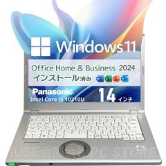 m[gp\R  Core i5 10310U/8GB/SSD256GB/Windows11 MS Office Panasonic Lets note CF-LV9 14C`/ݒς