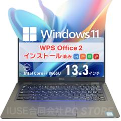 m[gp\R  Core i7 8665U/32GB/SSD256GB/Windows11 WPS Office DELL Latitude 5300 13.3C`/ݒς