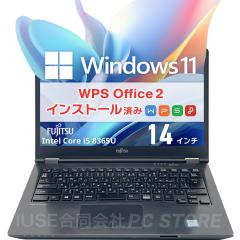 m[gp\R  Core i5 8365U/16GB/SSD256GB/Windows11 WPS Office FUJITSU LIFEBOOK U749/A 14C`/ݒς