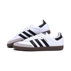 adidas SAMBA ADV WHITE BLACK アディダス サンバ スニーカー ( 白