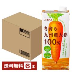 �ӂ���� �~�炿��B�Y�l�Q100���W���[�X 1L ���p�b�N 1000ml 6�{ 1�P�[�X ��������