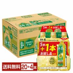 数量限定 特定保健用食品 サントリー 緑茶 伊右衛門 特茶 500ml ペットボトル 5本+お試し品1本付き 24本(20本+4本) 1ケース トクホ 送