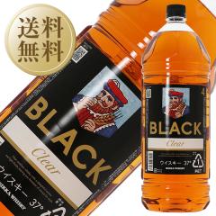 ブラックニッカ 4L PETボトル 4本セット ブラックニッカ クリア 4L 空