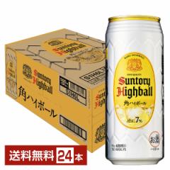 サントリー 角ハイボール 500ml 缶 24本 1ケース 送料無料
