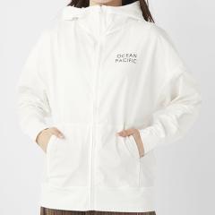 Ocean Pacific �I�[�V�����p�V�t�B�b�NWMNS RASH GUARDUV�p�[�J�[���f�B�[�X 523460-WHT