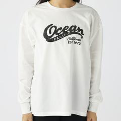 Ocean Pacific �I�[�V�����p�V�t�B�b�NWMNS RASH GUARD�i�K�\�f UVT�V���c���f�B�[�X524458-WHT