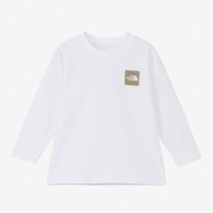 �U�E�m�[�X�E�t�F�C�X THE NORTH FACE �L�b�Y �g�h���[ �����O�X���[�u �X���[�� �X�N�G�A ���S �e�B�[ ���� �L�b�Y NTT32531-WH