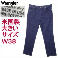 �����O���[ Wrangler �č��� �X�g���[�g �傫���T�C�Y �W�[���Y �����Y W38�C���` MADE IN THE USA