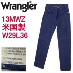 �����O���[ �č��� Wrangler 13MWZ �J�[�{�[�C�J�b�g �W�[���Y W29L36 MADE IN THE USA