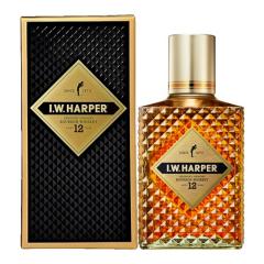 IW�n�[�p�[12�N ���K�i 43�x 750ml �o�[�{�� �E�C�X�L�[ �A�����J  IW HAPPER bourbon whisky ��S