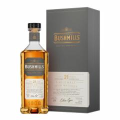 ブッシュミルズ シングルモルト 21年 700ml 40度 正規 ウイスキー アイリッシュ 北アイルランド 長S