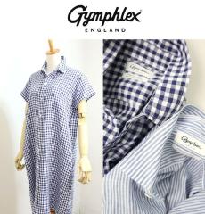 �ySALE30%OFF�z2025�N�t�� GYMPHLEX �W���t���b�N�X ���l���`�F�b�N �����V���c�����s�[�X GINGHAM STRIPE #GY-B0243  LNP ���f�B�[�X