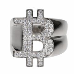 925Silver rbgRC O BTC Ring ANZT[ CZ_CiL[rbNEWRjAjVo[